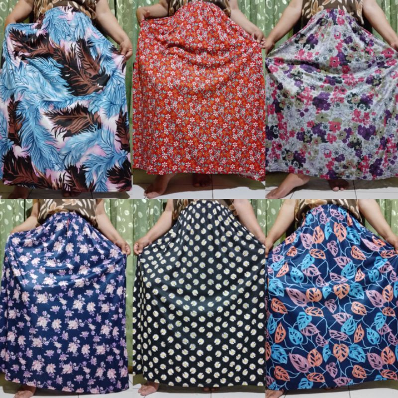 Rok Panjang HYGET JUMBO Wanita Dewasa Remaja Bisa Pakai