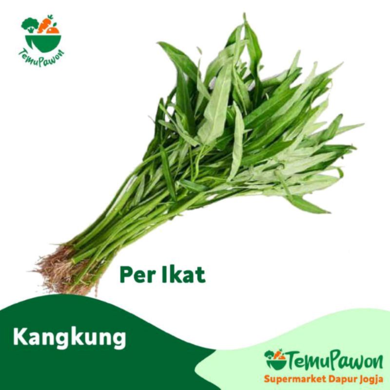 Jual Kangkung Per Pack Sayur Kangkung Daun Hijau Segar Fresh