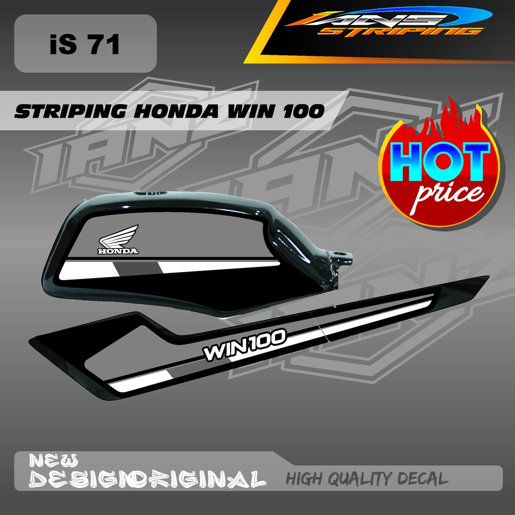 NEW STRIPING CUSTOM WIN100 HOLOGRAM / NON HOLOGRAM IS71