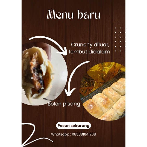

Bolen pisang coklat