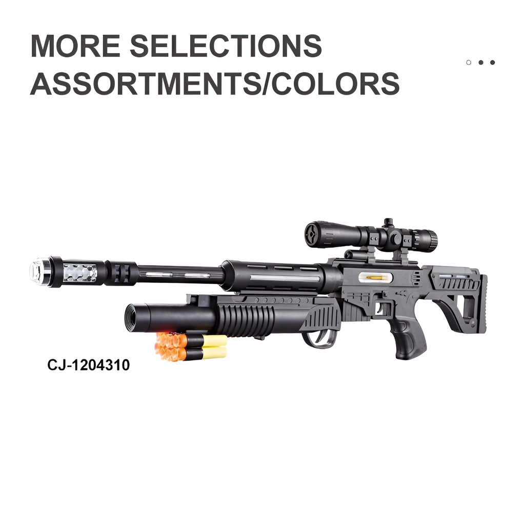 Sniper Series | Mainan Anak Laki Laki Tembak Tembakan | Pistol Mainan Anak Bunyi Dan Nyala | Mainan Terbaru 2021