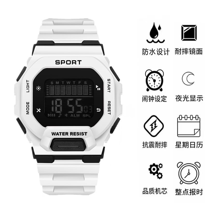 HOT SALE!!! Jam TANGAN SPORT DIGITAL RUBER Water Resist Berenang Mandi Hujan -