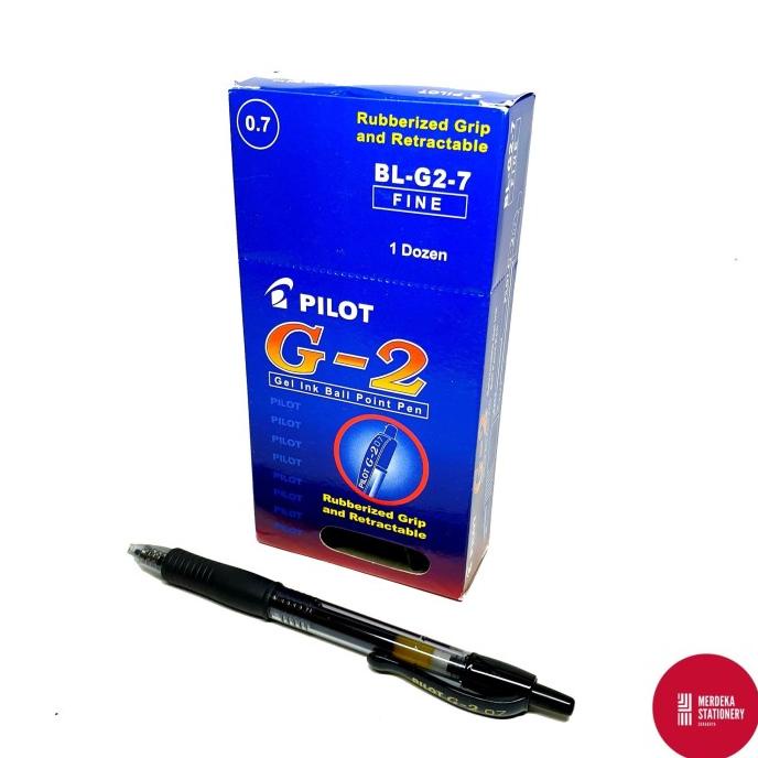 

PROMO (ISI 12)Bolpen/Bolpoint/Pulpen Cetekan/Click Pilot G-2/G2 F 0.7 HTM/BR