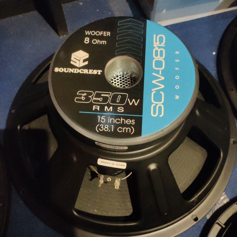 Speaker komponen 15 inch Soundcrest SCW-0815