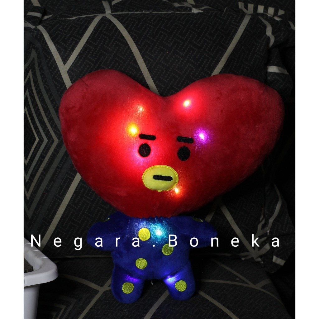 Boneka Led Bisa Nyala Boneka Karakter Lucu Imut bahan Plush