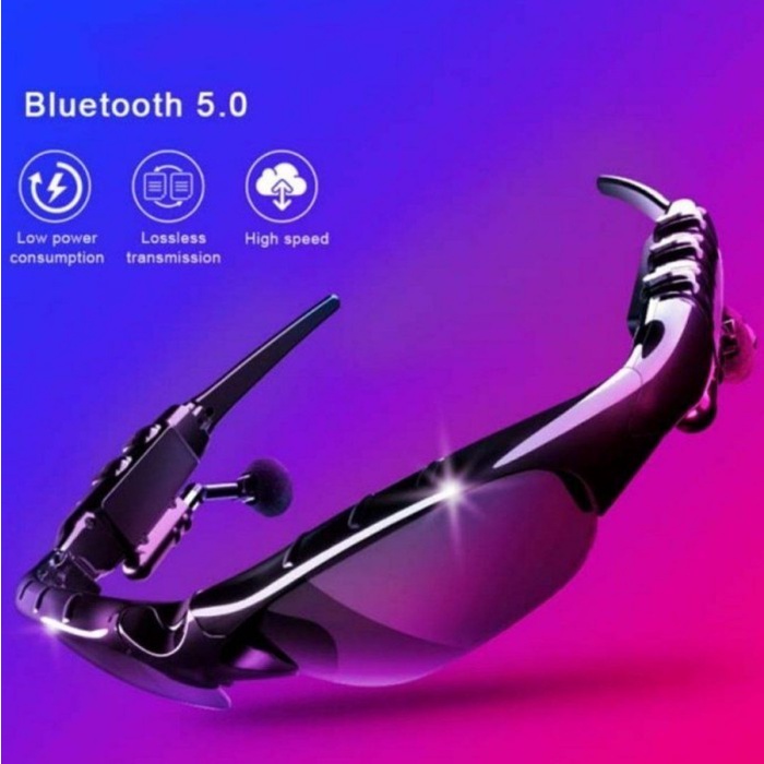 barokahgamis SUNGLASSES BLUETOOTH / Headset Kacamata MP3 Bluetooth Wireless