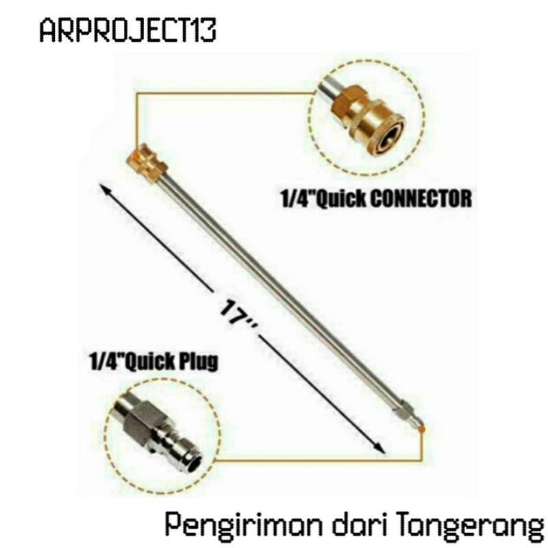 Extension Pipe Pressure Washer (Panjang - Lurus)
