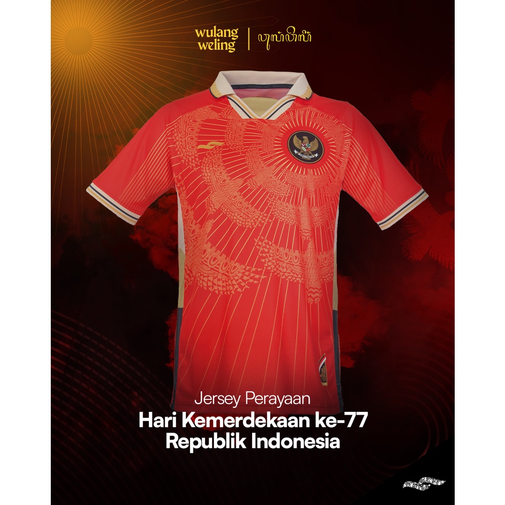 Jersey Perayaan Hari Kemerdekaan Indonesia ke-77