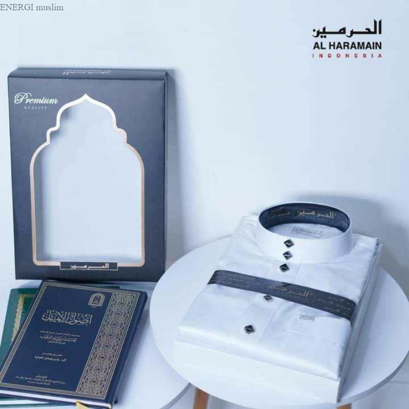 (COD) JUBAH AL HARAMAIN KANCING PERMATA dan AL HARAMAIN PREMIUM RESLETING 06A