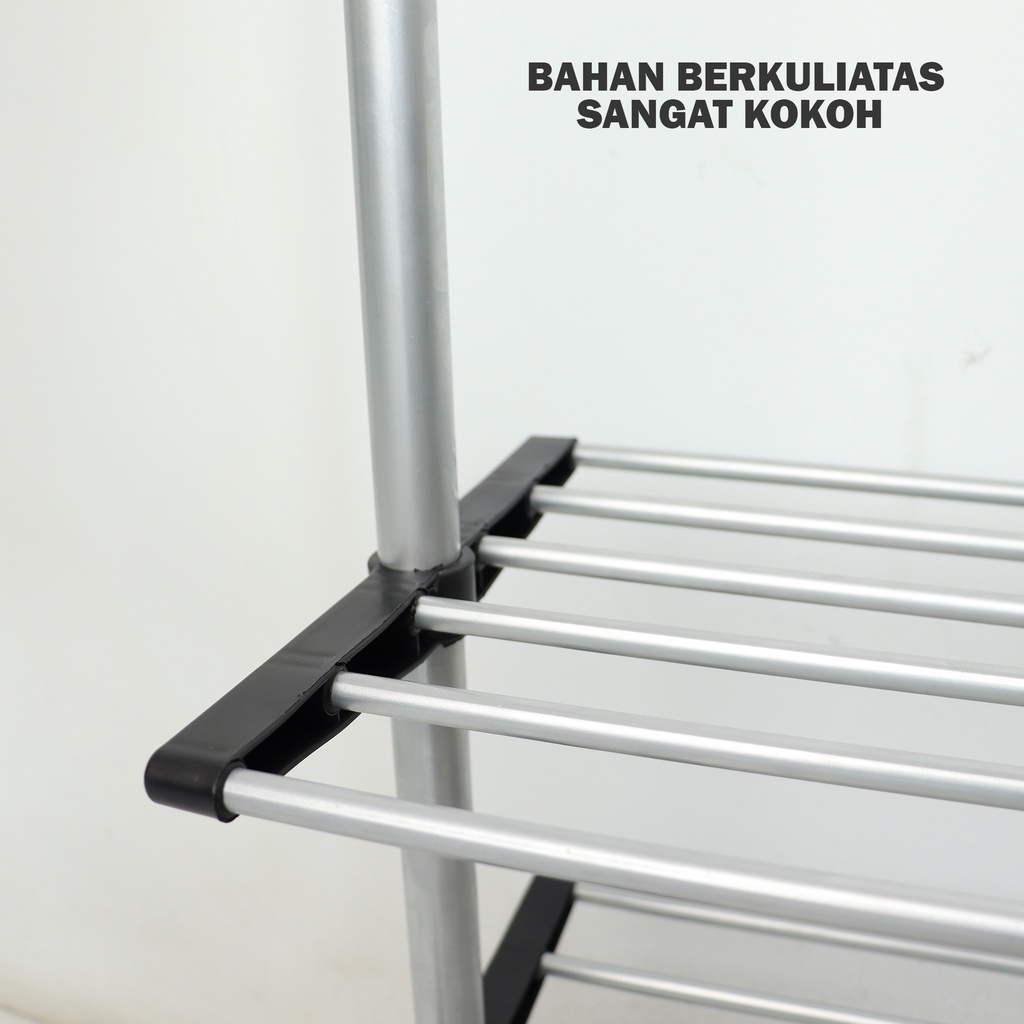 Stand Hanger Rak Gantungan Baju Serbaguna