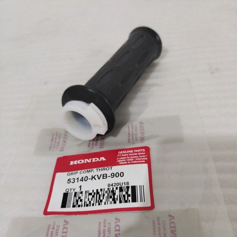 Handgrip hanvat hanfat Hand Grip Handel Kanan Honda Beat Karbu - spacy - Vario 110 karbu old lama Or