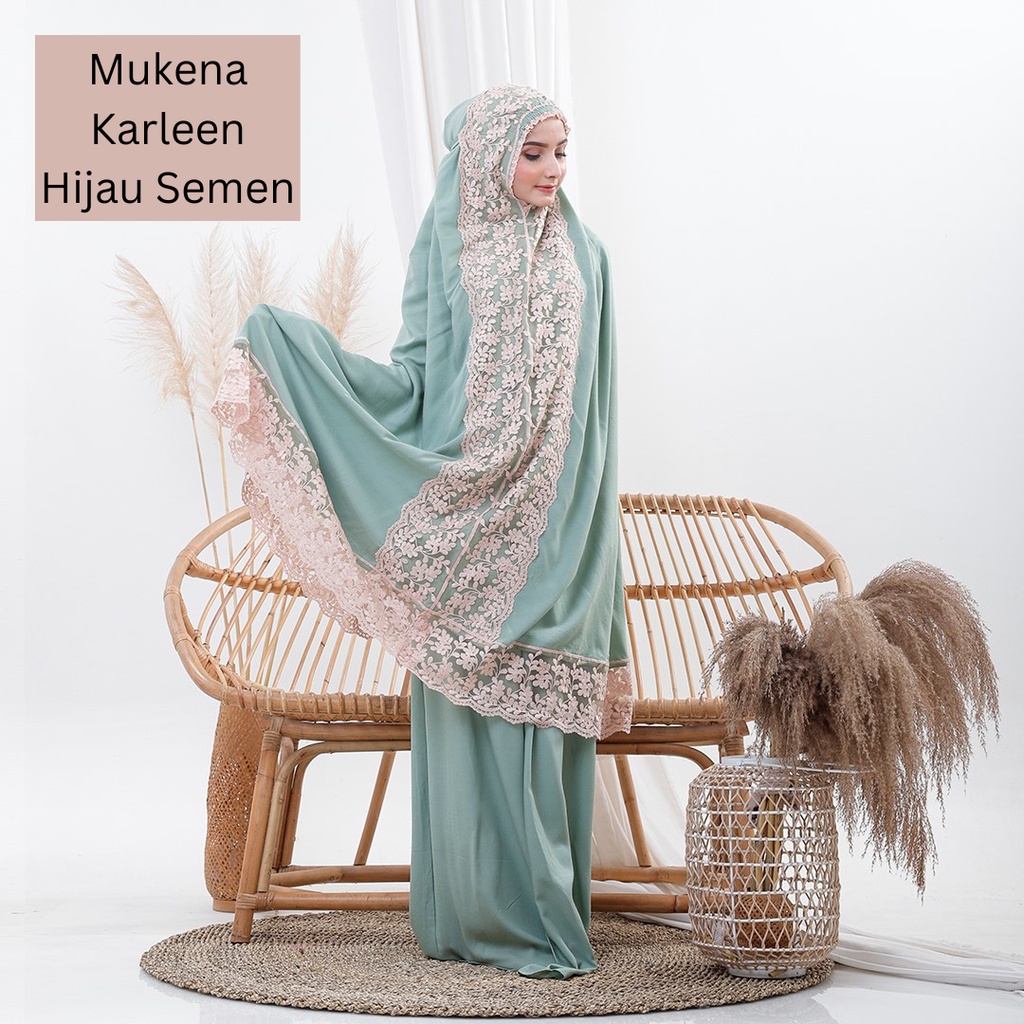 Jumuna - Mukena Dewasa Lace Mikro Karleen