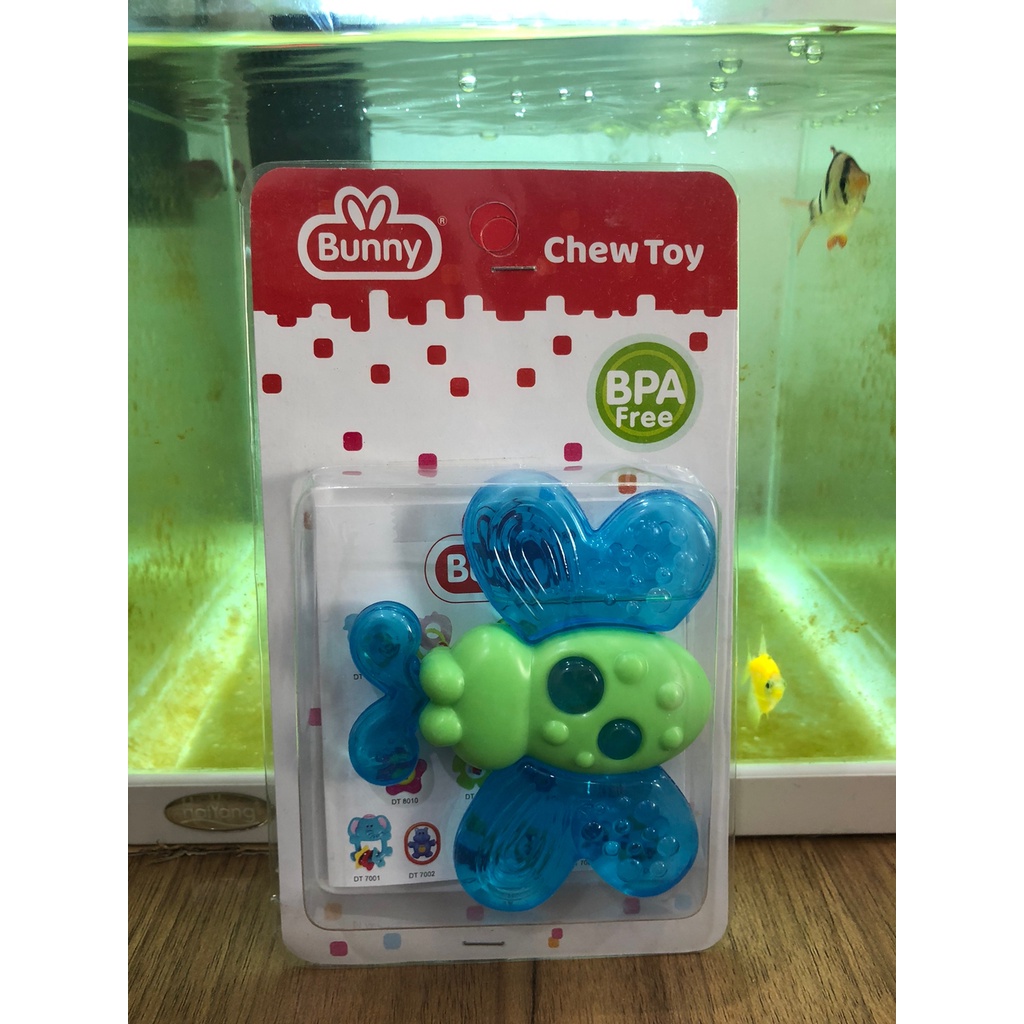 Lusty Bunny Chew Toy 8019/Lusty Bunny Gigitan Bayi Silicone Kupu 8109/TEETHER BAYI