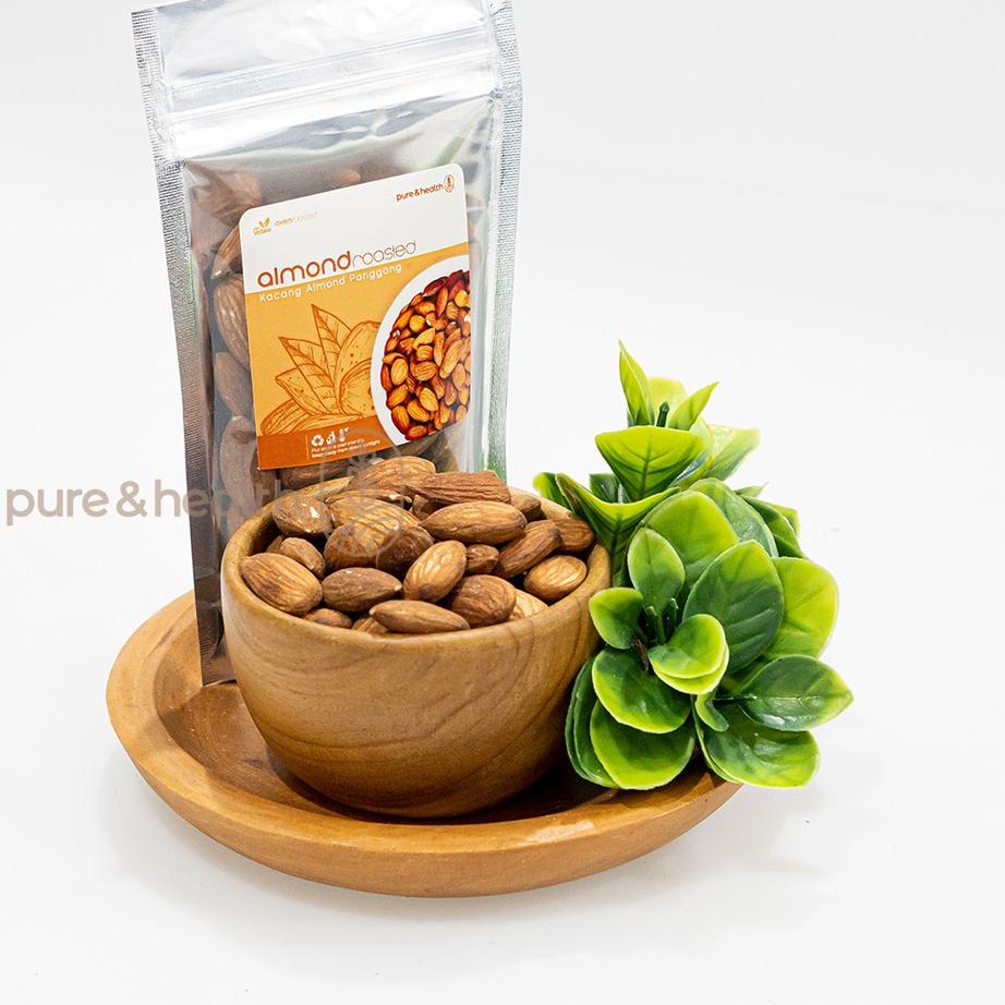 

➢ Kacang Almond Panggang Kupas Roasted 1 Kg Original Natural Super Food ➽