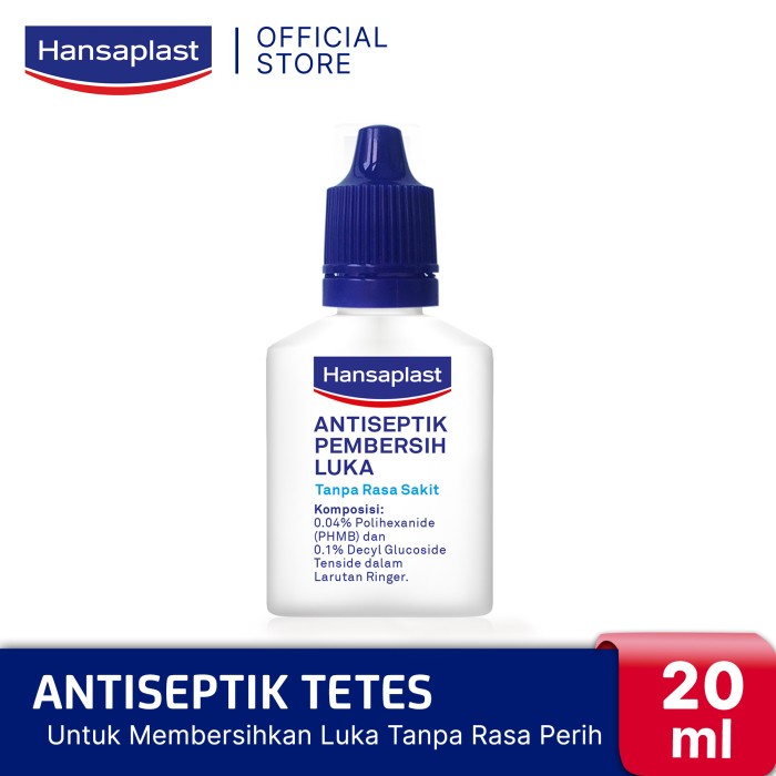 Hansaplast Wound Spray Antiseptic | Antiseptik Luka Tanpa Perih | PHMB