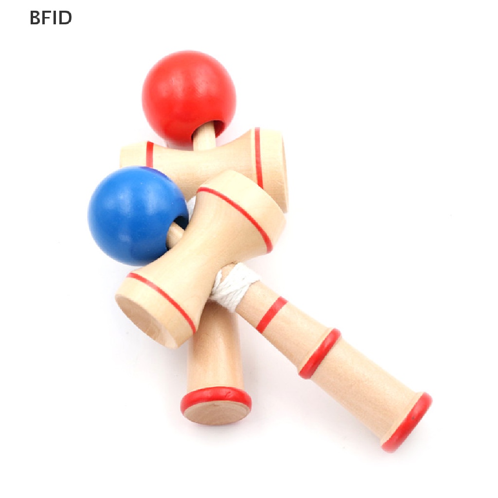 [BFID] Kid Kendama Ball Mainan Edukasi Keterampilan Kecakapan Keseimbangan Permainan Kayu Tradisional Jepang [ID]