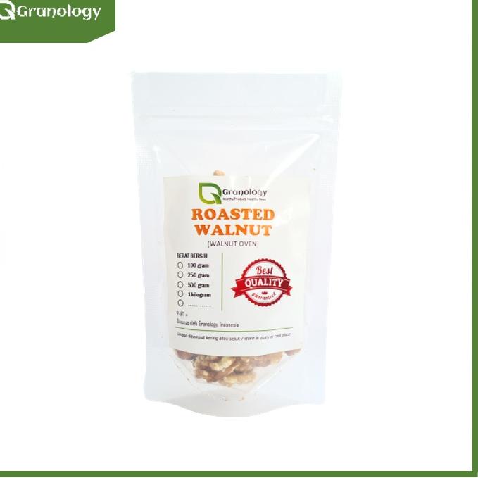 

Terlaris ` Roasted Walnut / Kacang Walnut Oven (100 gram) by Granology ¿