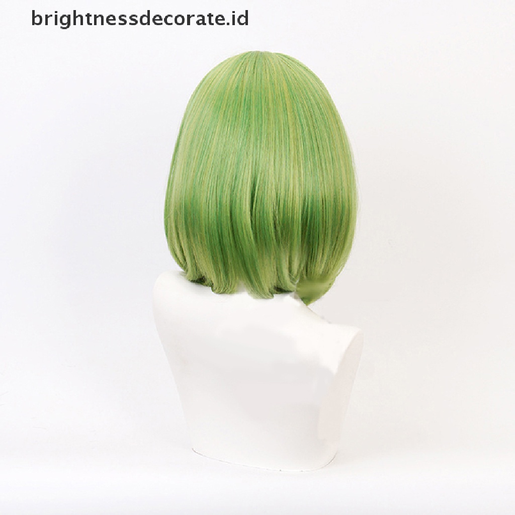 [Birth] 45cm Anime Toilet-bound Hanako-kun Nanamine Sakura Wig Cosplay Rambut Palsu Rambut Hijau [ID]