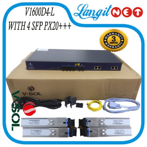 VSOL V1600D4 L 4 Ports EPON OLT