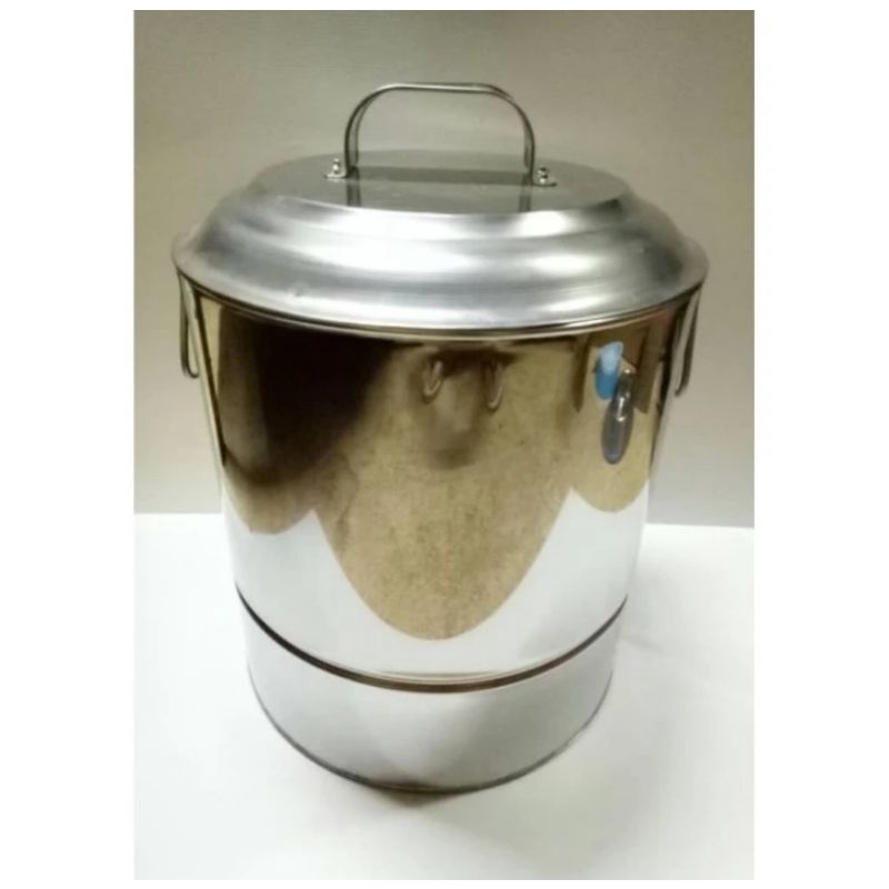 Tong Nasi Tinggi / Tong Sarangan Langseng Steamer 40 cm Stainless Steel