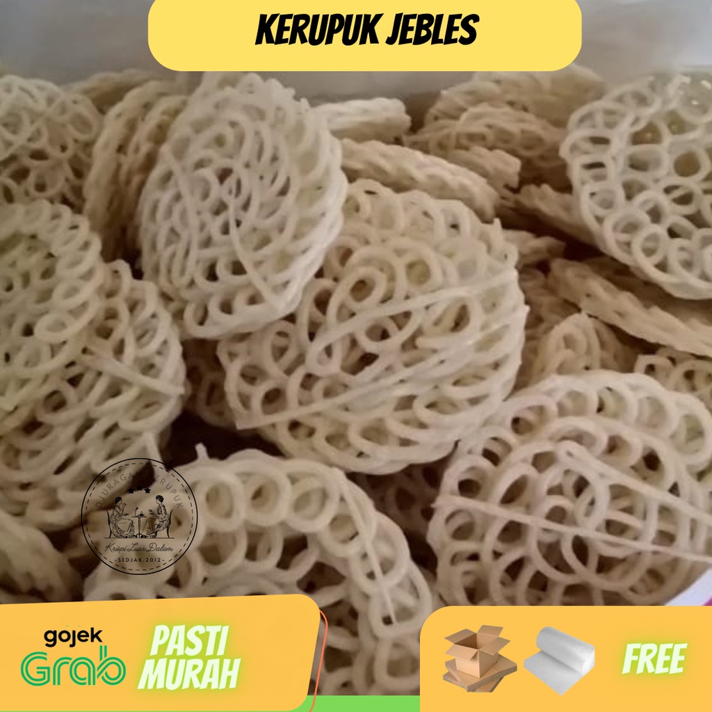 

TERMURAH Kerupuk Bawang-Jebles-Kerupuk Rujak-Kerupuk Mentah 250gr