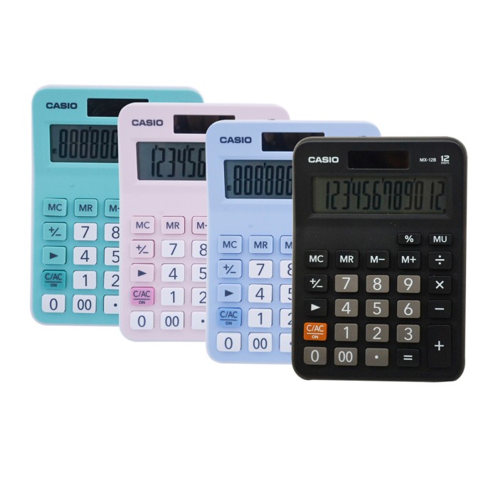 Kalkulator Casio Dekstop Calculator MX-12B, MX-120B, MS-20UC