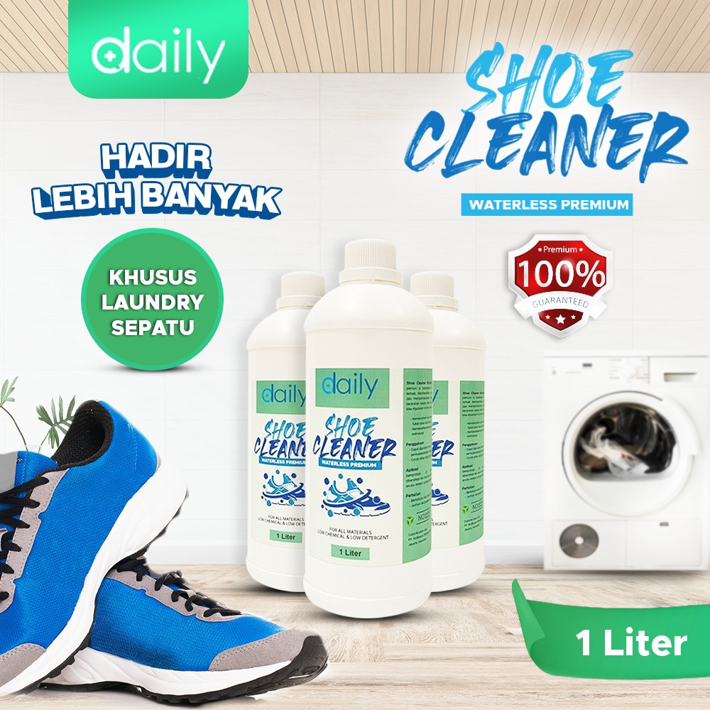 Cairan Pembersih Sepatu Sneakers Refill Daily Shoe Cleaner 1 Liter