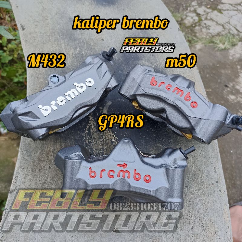 KALIPER BREMBO M50 M432 GP4RS KALIPER BREMBO M50 PITCH 100 KALIPER BREMBO M432 PITCH 100 KALIPER BRE