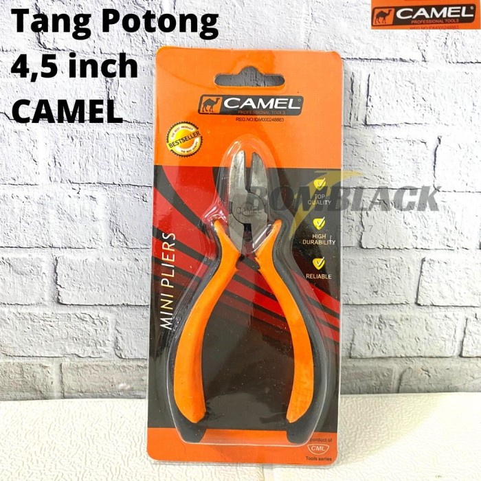 CAMEL Tang Potong 4,5 inch Tang Mini 4.5 inci inchi Kecil Pendek