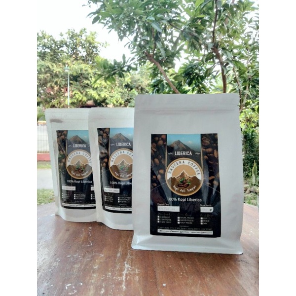

Liberica Le Muria 500 gram Bubuk, Haseena Coffee (Kopi Kawah Muria, Tempur, Jepara)