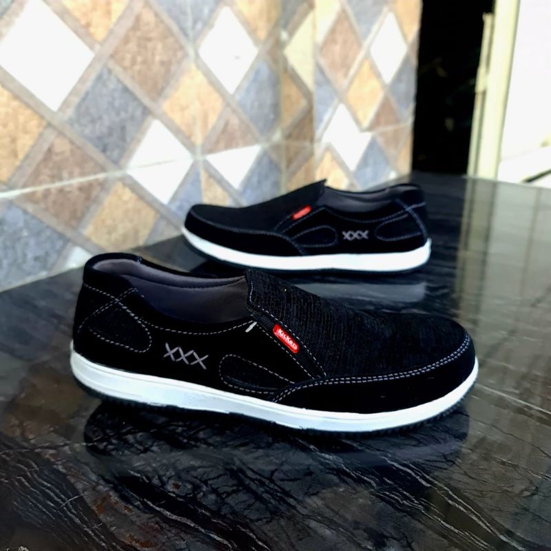 Sepatu Pria Slip On Casual RJT HF02/Sepatu Formal Sepatu Santai/Kerja