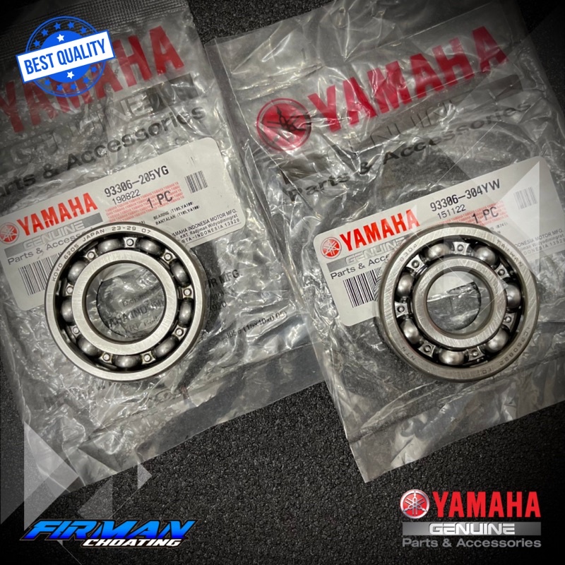 bearing kruk as rx king rxs rxk yt115 original (sepasang) 93306-205YG, 93306-304YW