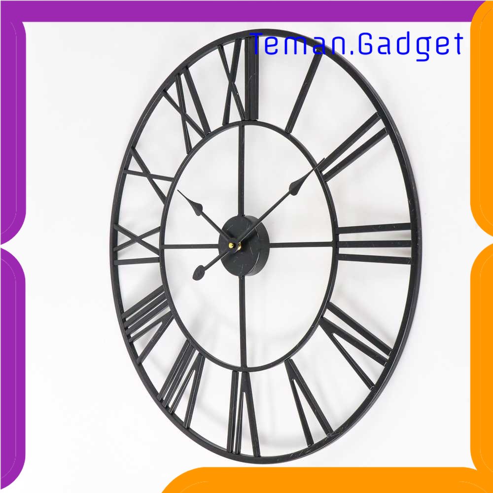 TG-PJM Meigar Jam Dinding Bulat Quartz Creative Model Vintage 60 cm - H68