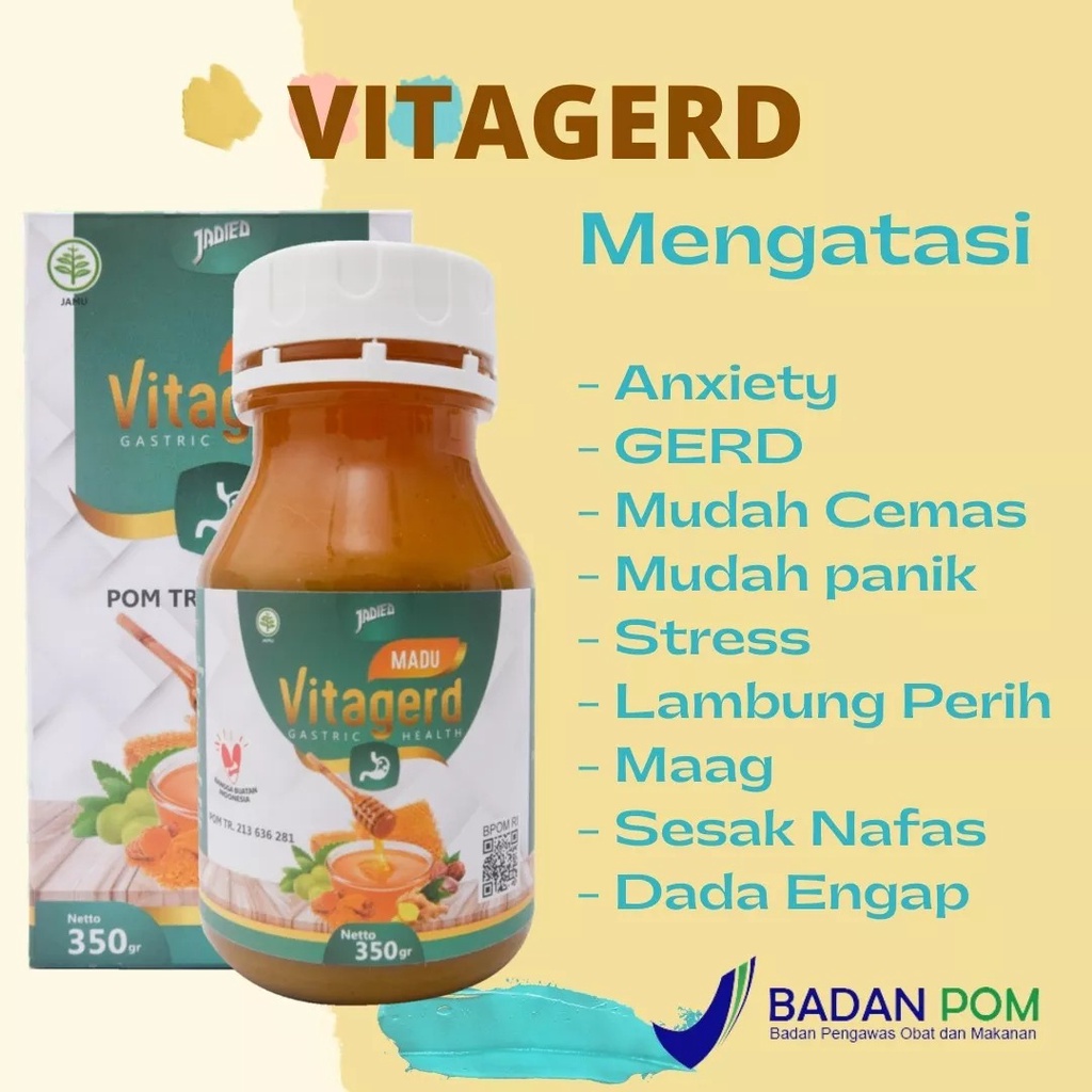 

Bisa COD/GRAB Madu Vitagerd Asli Original Herbal Lambung Original Obat Vita Gerd Obat Maag AsamLambung TinggiAmpuh