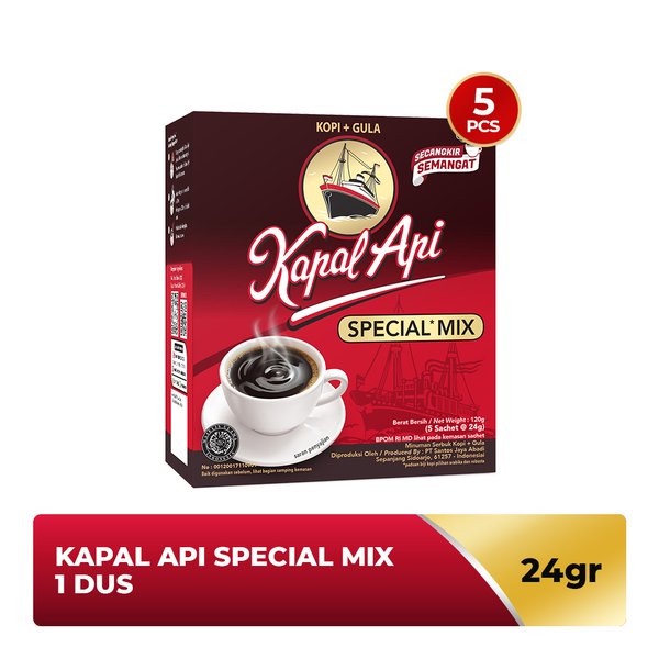 

Kapal Api Kopi Spesial Mix 25gr