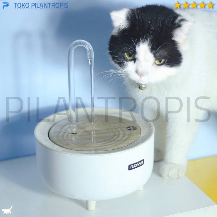 PET WATER FOUNTAIN DISPENSER TEMPAT MINUM KUCING AIR MANCUR OTOMATIS MURAH