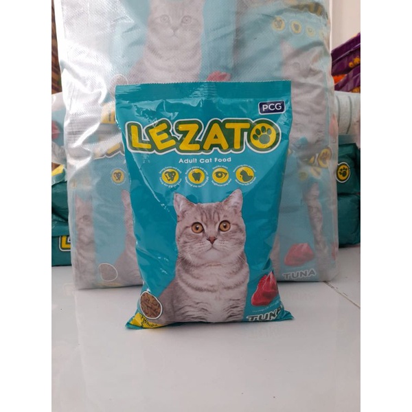 Lezato Cat Tuna 1kg Makanan Kucing Lezato Tuna Flavour Cat food Repack Freshpack