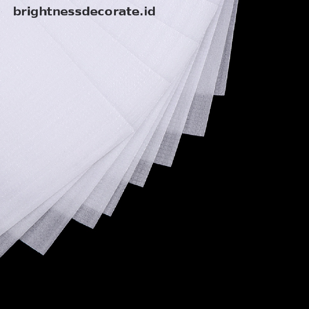 [Birth] 50pcs Kertas Highlight Pewarna Rambut Lembaran Isolasi Pewarna Rambut Reusable [ID]