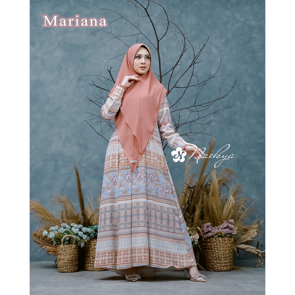 LOUSIANA MARISSA MARIANA NAZKYA MODEL TERBARU CELLIN MAXMARA LUX MOTIF MEWAH SIZE M L XL XXL SERAGAMAN KOMUNITAS PENGAJIAN