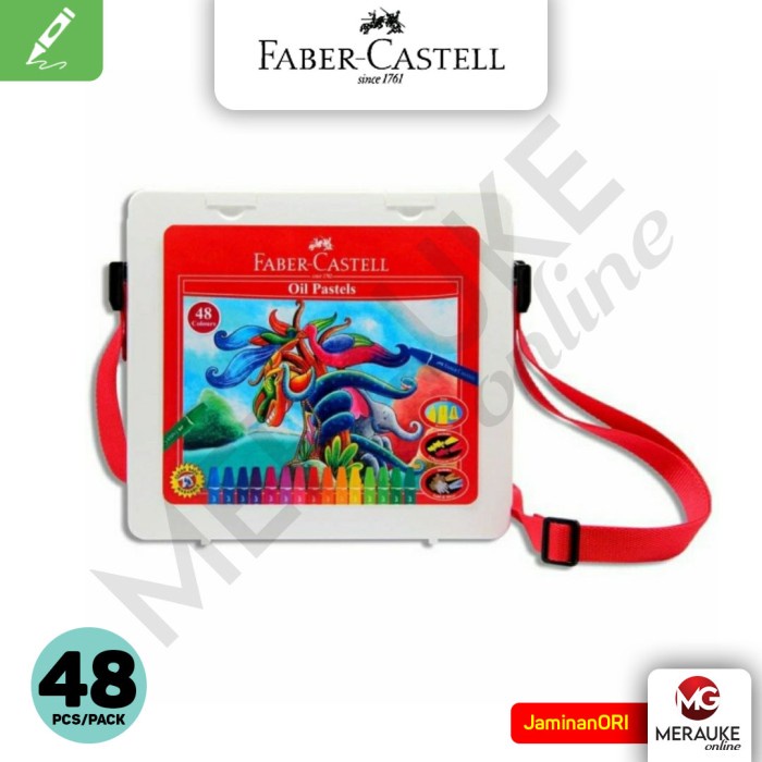 

Pastel Oil Pastel Faber Castell Hexagonal 48 Colour 120090N