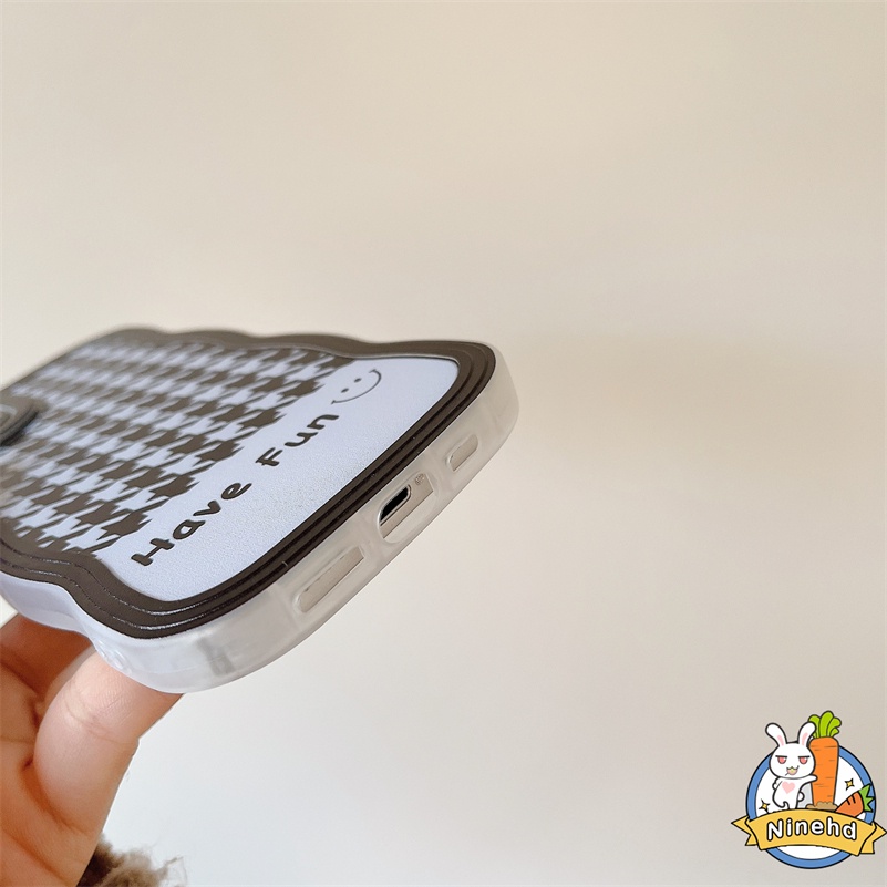 Realme C35 C33 C31 C30 C30s 10 9 Pro+ C21 C21Y C25Y C25 C25s C20 C20A C17 Realme C15 C12 C11 8 8i 7i 5 5i 5s 6i C3 Narzo 50 50i 50A Prime High Quality Lattice Phone Wavy Edge Case Penutup Pelindung