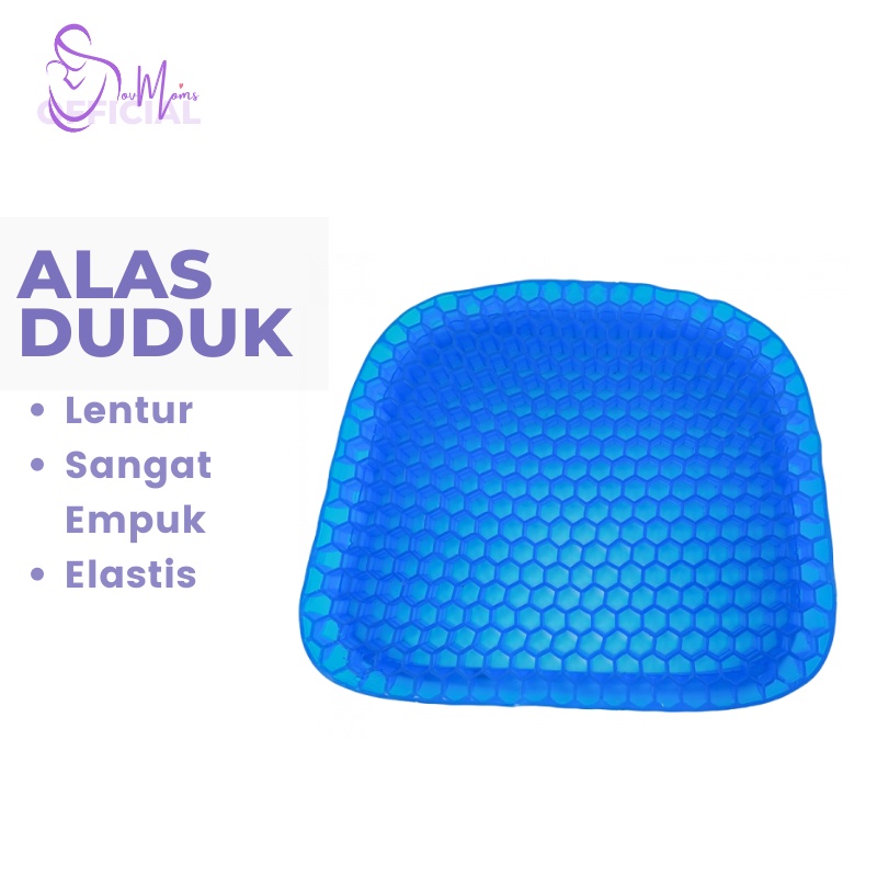 Alas Duduk Silikon Bantalan Kursi Bantal Duduk Gel Empuk Perabotan Rumah Alas Kursi Furniture