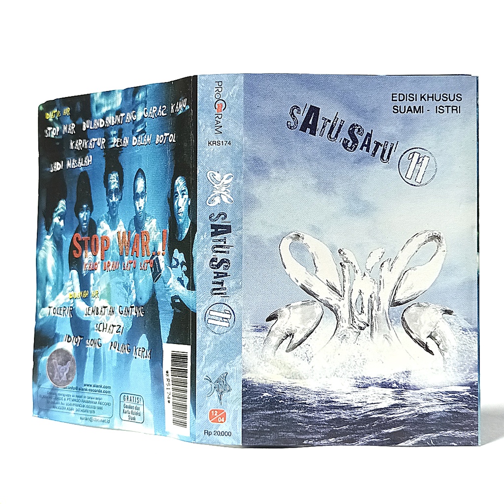 kaset tape Slank Satu Satu open sealed