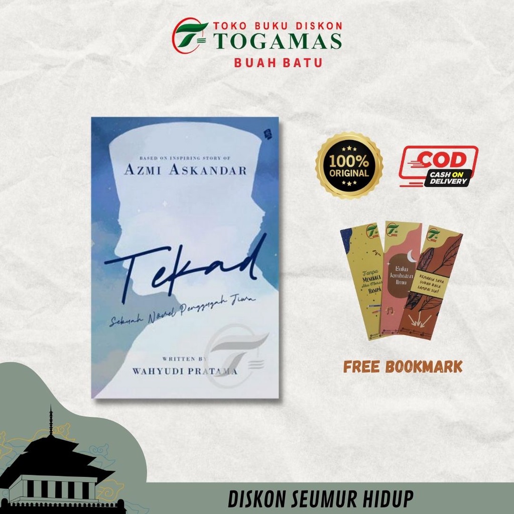 SIAP KIRIM NOVEL TEKAD (SEBUAH NOVEL PENGGUGAH JIWA) - AZMI ASKANDAR