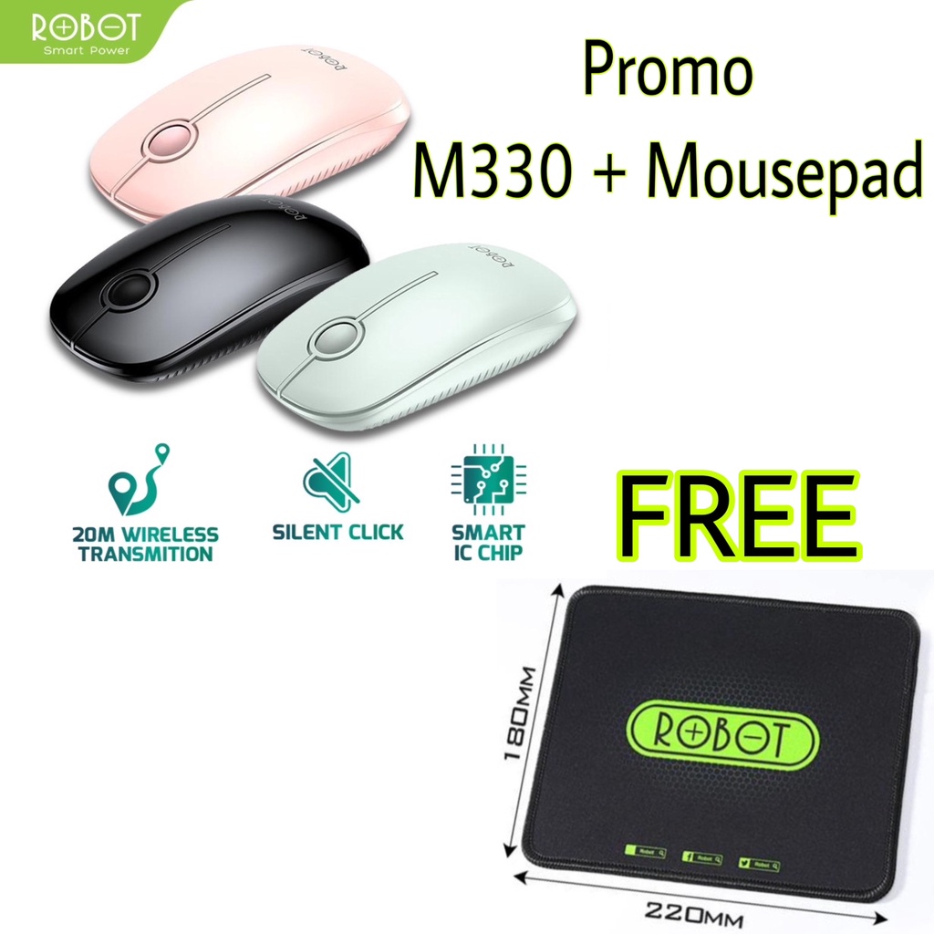 Mouse ROBOT M330 wireless