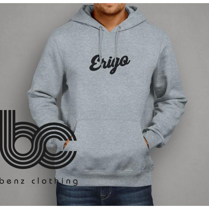 Jaket Hoodie Sweater Erigo Outerwear Pria Wanita Jumper Fleece Sablon Polos
