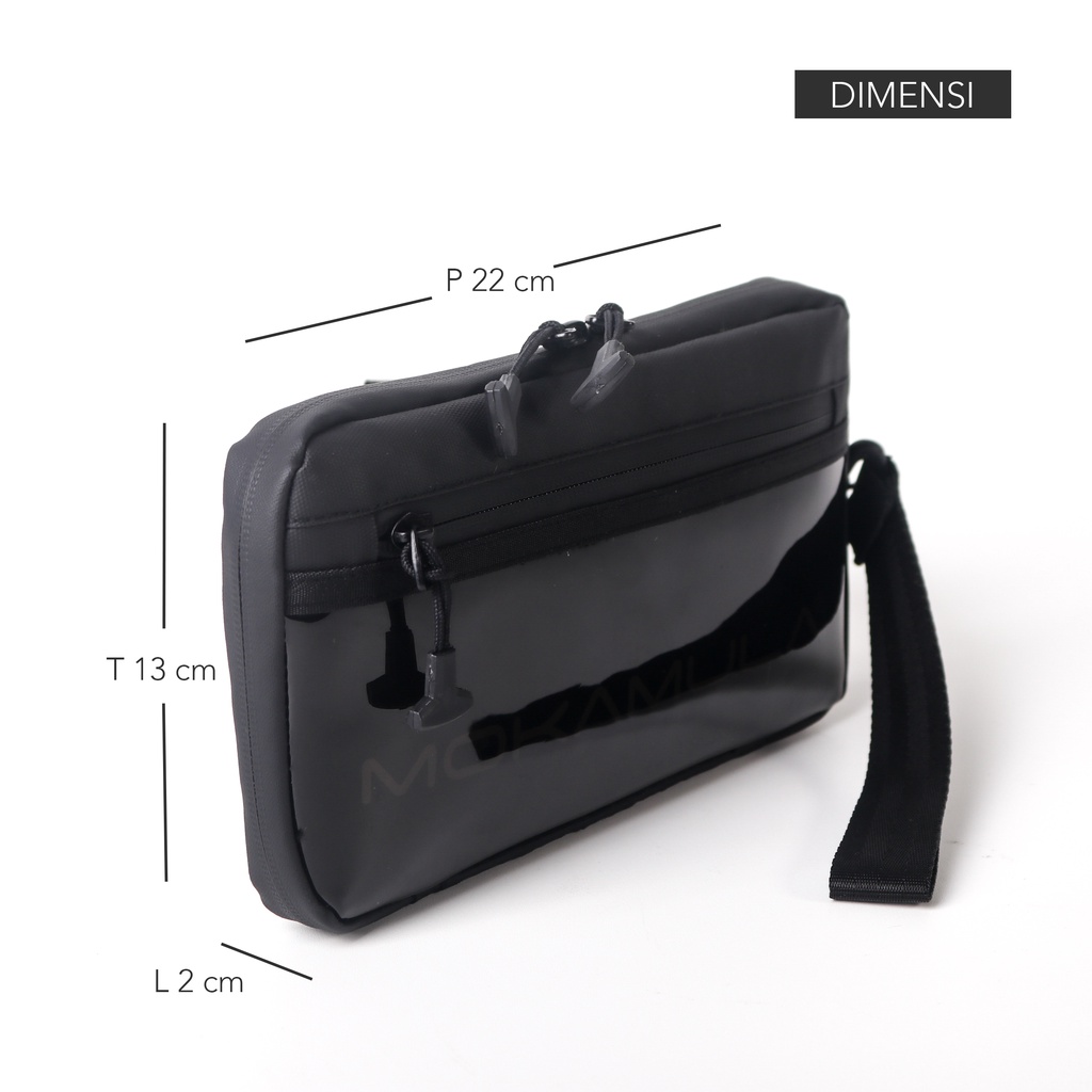 Hand Bag Tas Tangan Clutch Waterproof - Tuckle Mokamula