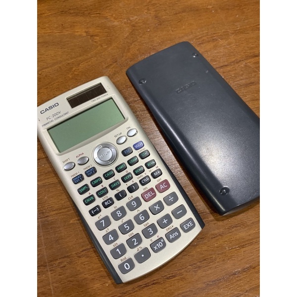 

Kalkulator Casio FC-200V preloved ORIGINAL FINANCIAL CALCULATOR FINANCE KEUANGAN FUTURE VALUE