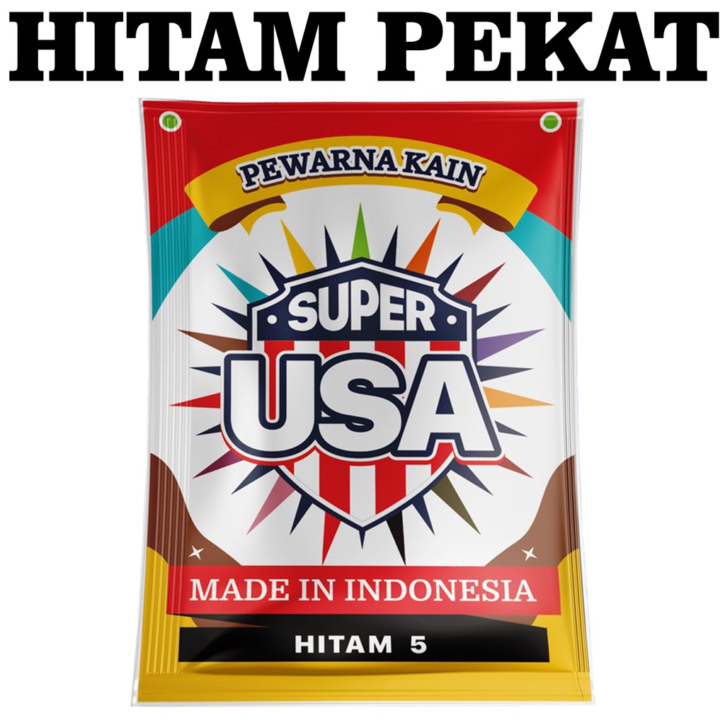 Wantex Super Pekat-Pewarna Tekstile-Wantex Super Usa Warna Pekat Tidak Mudah Luntur Pakaian Wenter