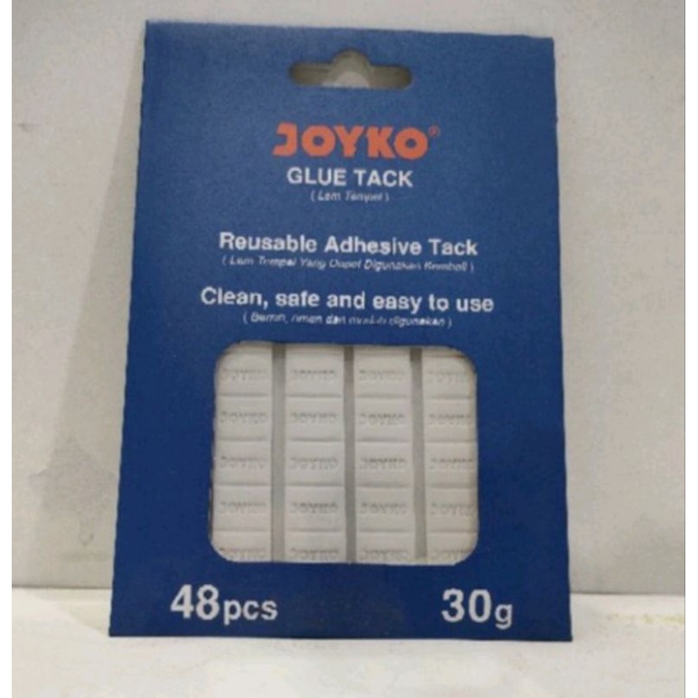 

Lem tempel Glue Tack Reusable Adhesive Tack Joyko 48 pcs